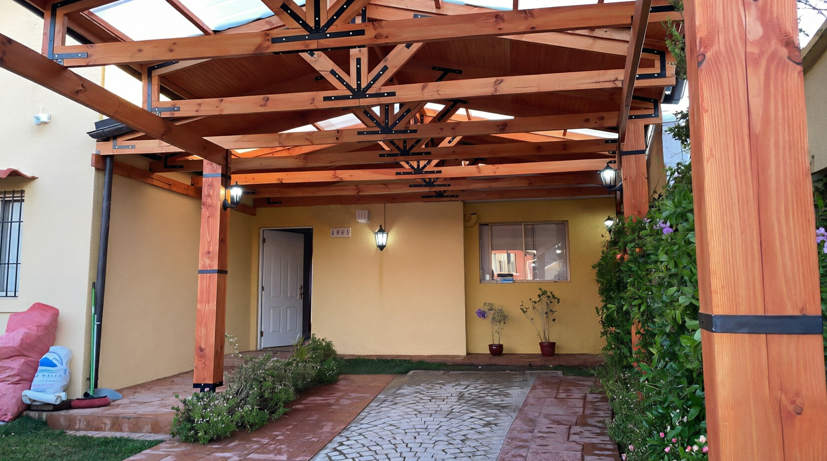 Construcción de Cobertizo Para Estacionamienmto, La Florida